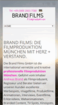 Mobile Screenshot of brand-films.com